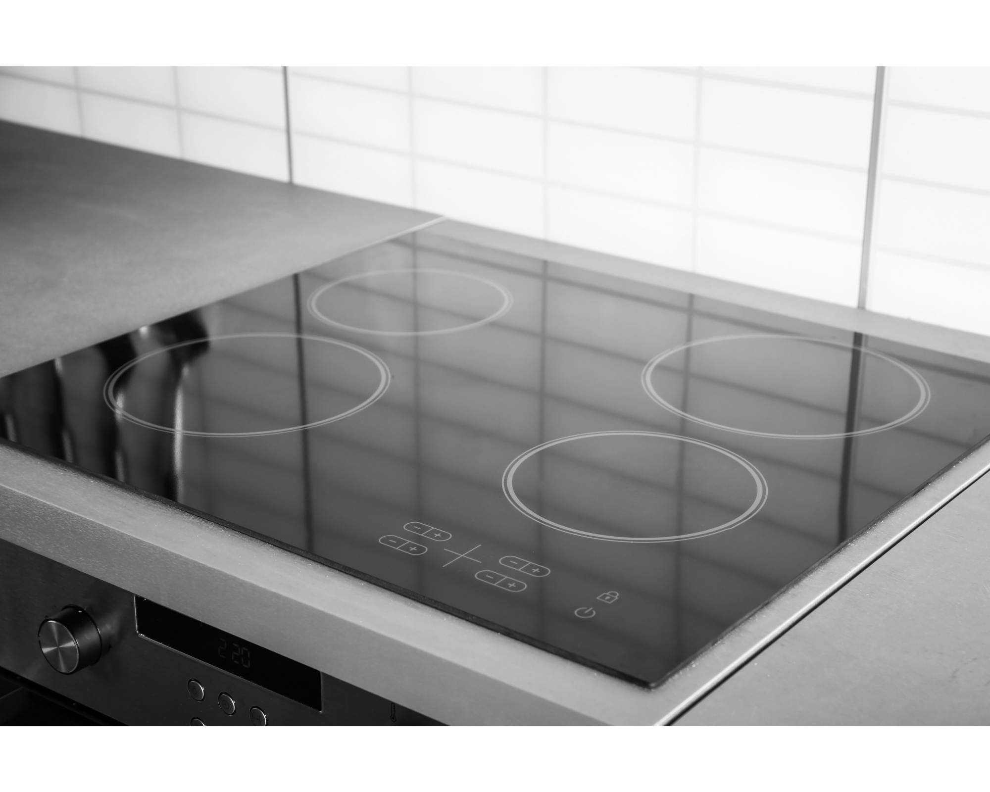 image of a kitchen range/cooktop