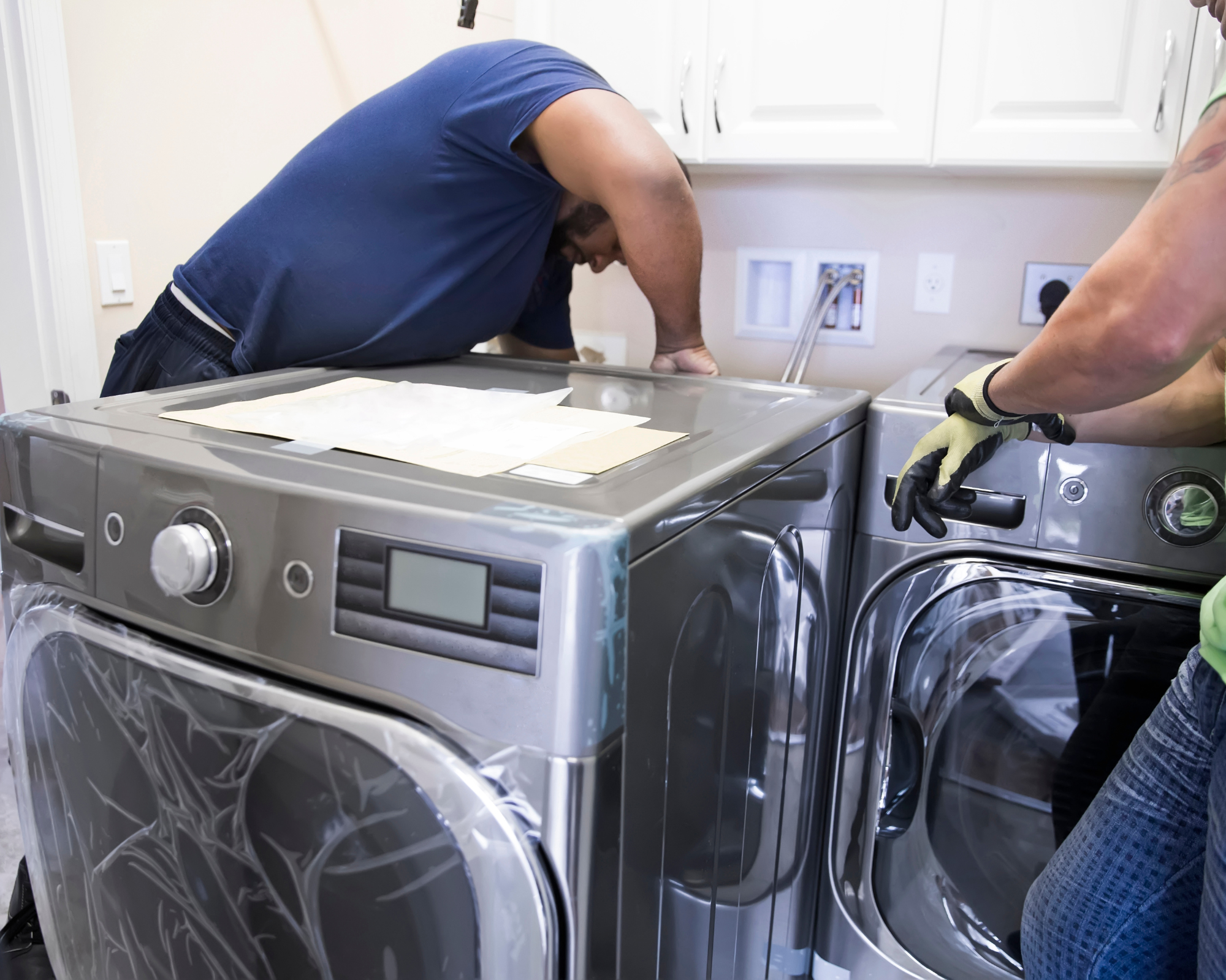 washer and dryer installation